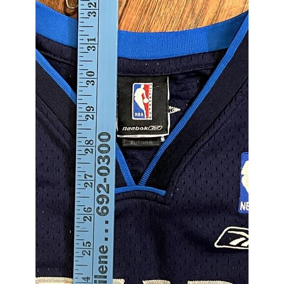 Vintage Y2K Reebok Dirk Nowitzki Mavericks Jersey XL Length Plus 2, 2002-2006 - Picture 8 of 11